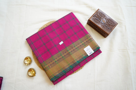Chettinadu handloom Cotton Saree PC14288