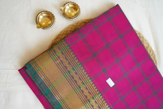 Chettinadu handloom Cotton Saree PC14288