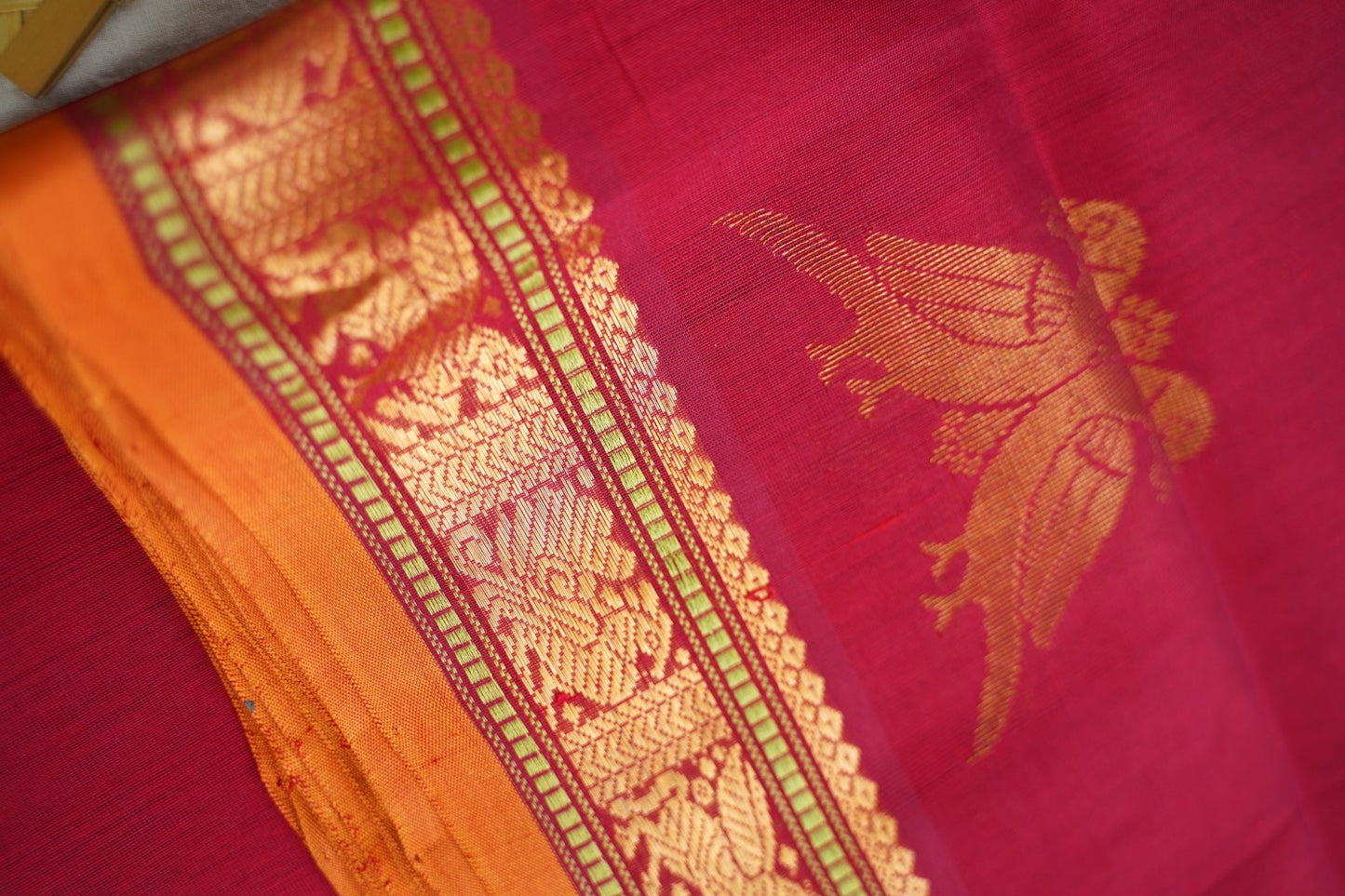 Kanchi Handloom Silk Cotton Saree PC17073