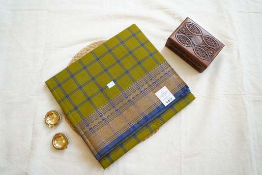 Chettinadu handloom Cotton Saree PC14289
