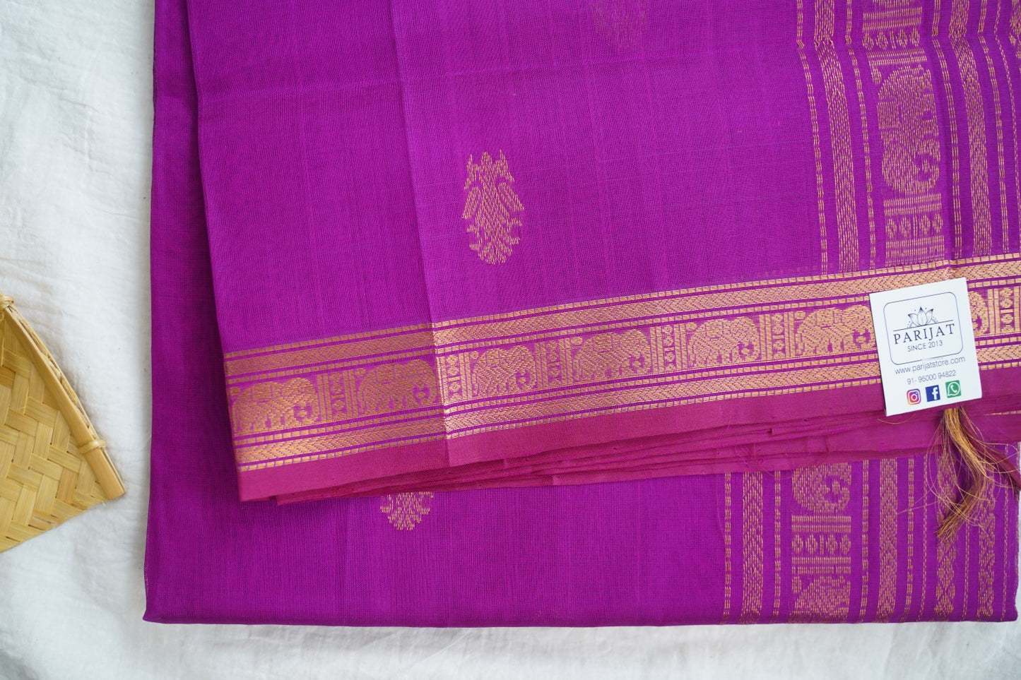 Kanchi Handloom Silk Cotton Saree PC17063