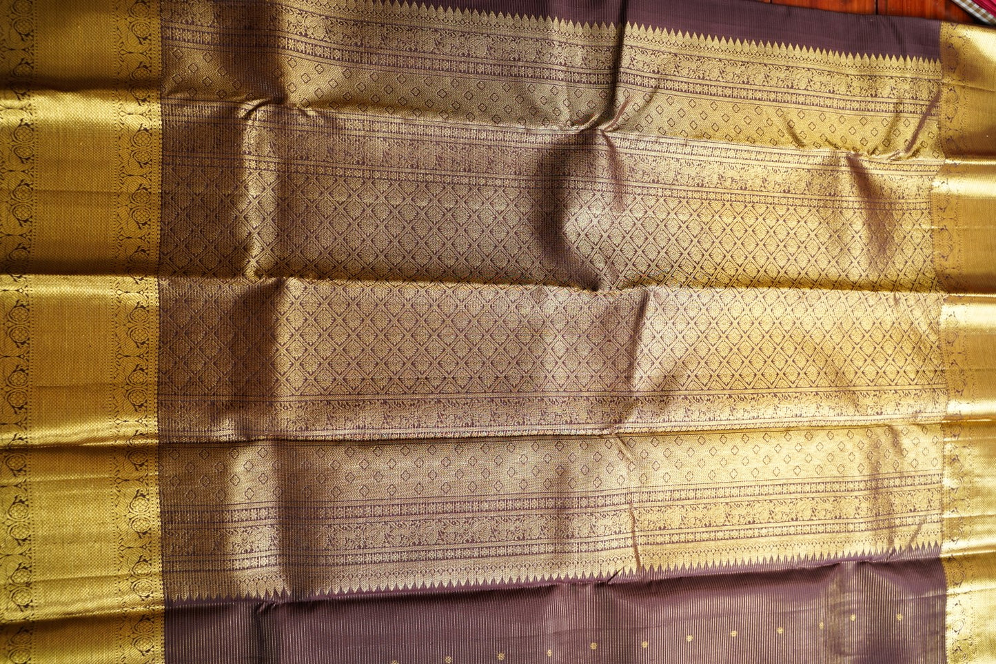 Vairaoosi Korvai Kanchi Silk Saree PC15991