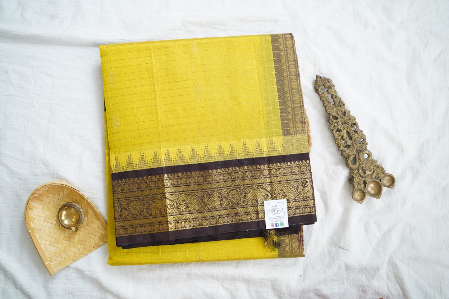Kanchi Handloom Silk Cotton Saree PC17064