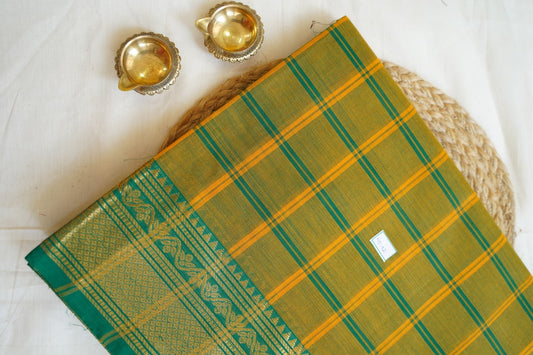 Chettinadu handloom Cotton Saree PC14291