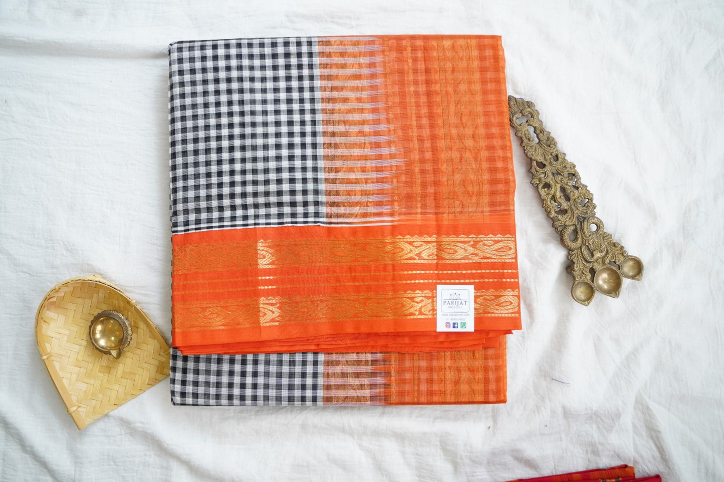 Kanchi Handloom Silk Cotton Saree PC17066