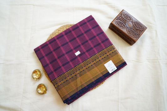 Chettinadu handloom Cotton Saree PC14292