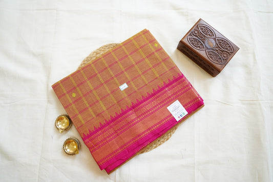 Chettinadu handloom Cotton Saree PC14298