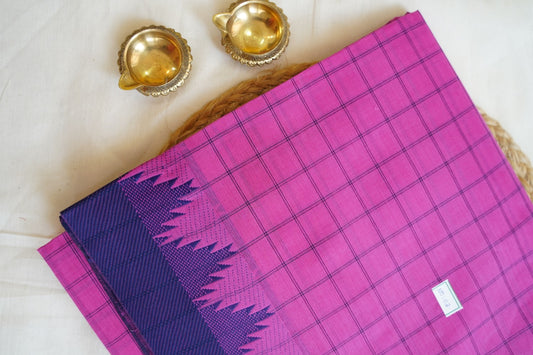 Chettinadu handloom Cotton Saree PC14313