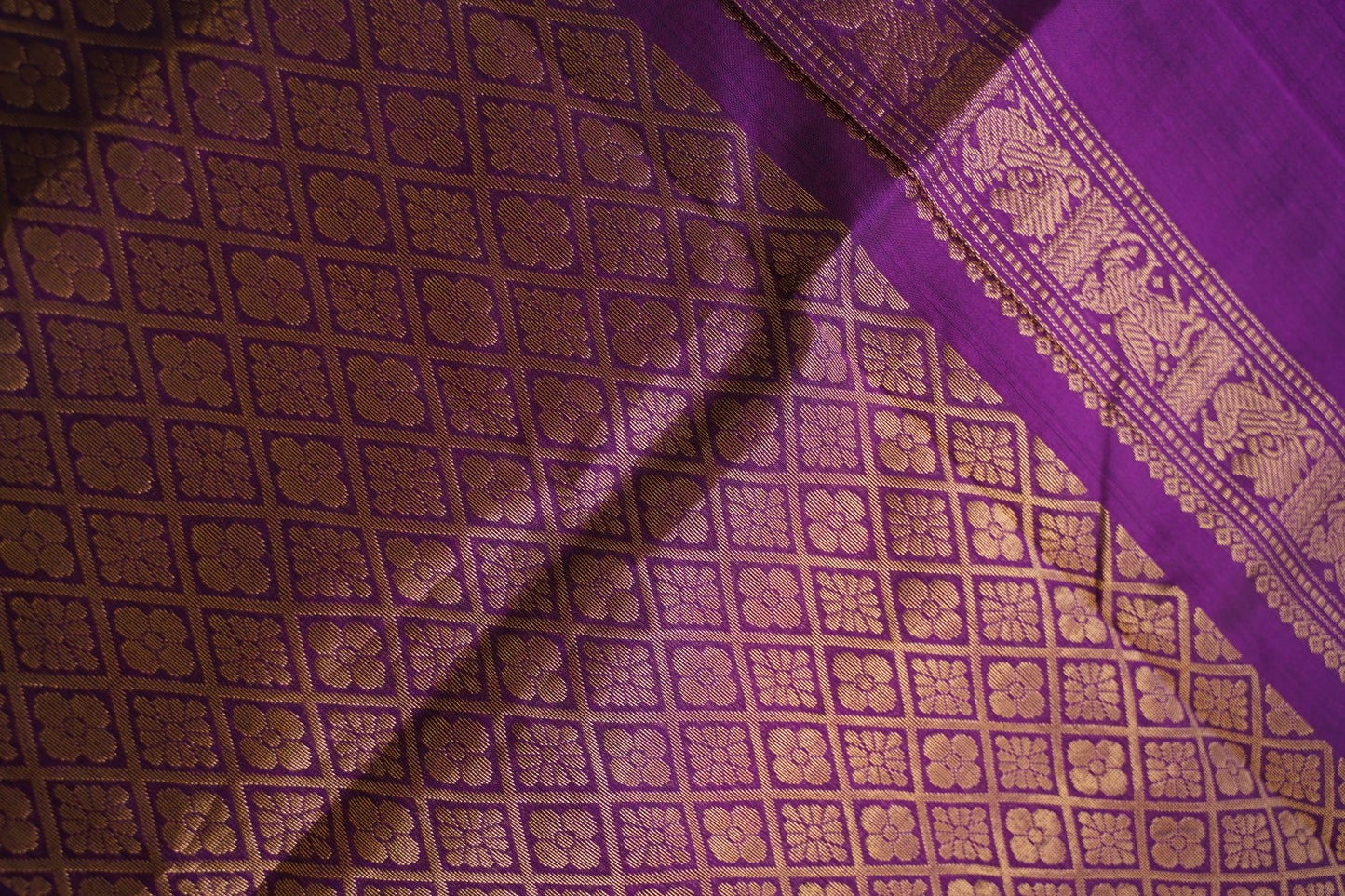Kanchi Handloom Silk Cotton Saree PC17065