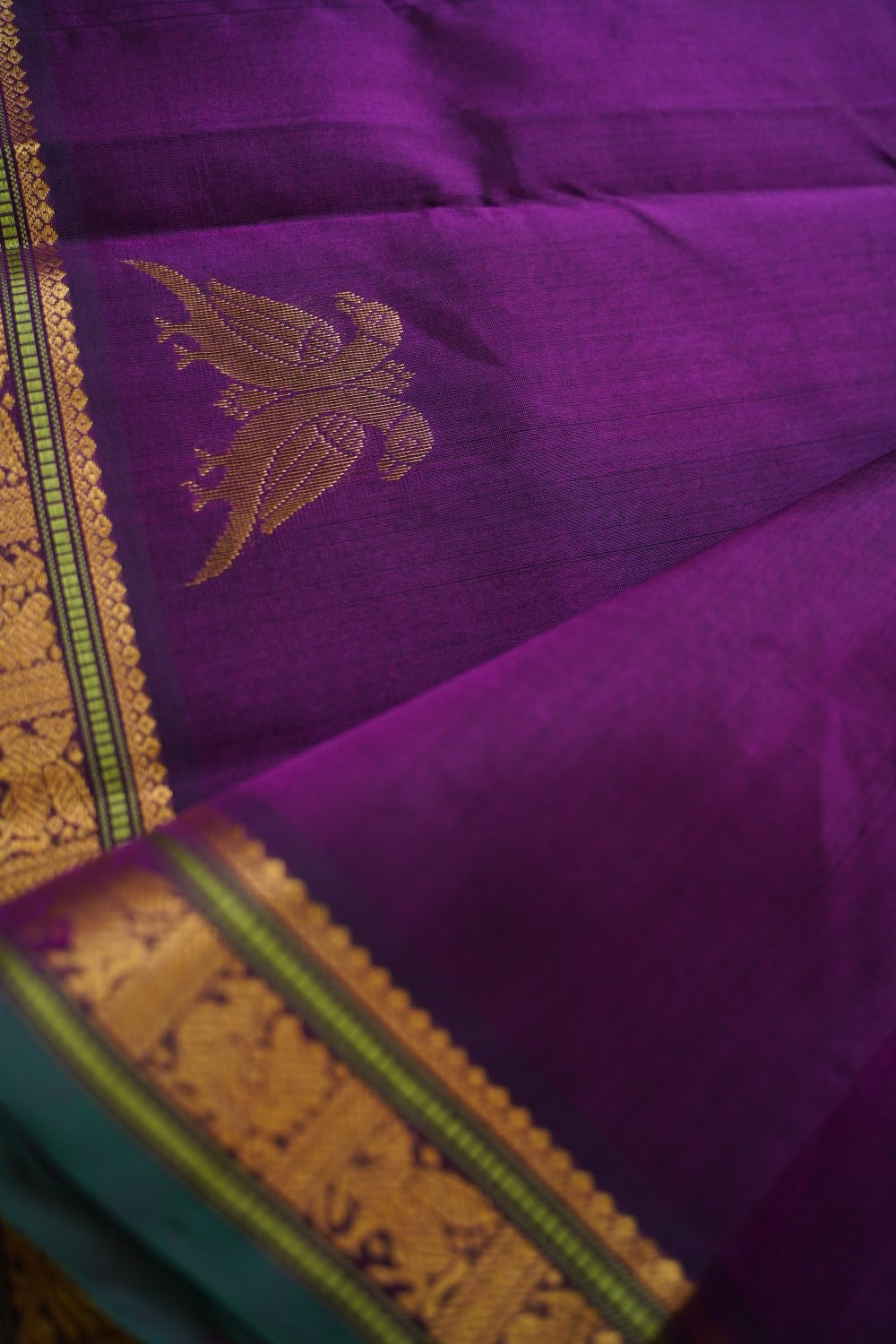 Kanchi Handloom Silk Cotton Saree PC17065