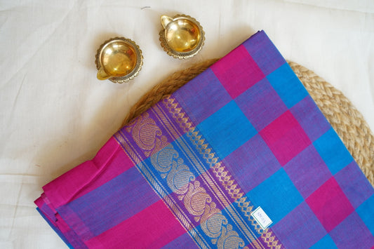 Chettinadu handloom Cotton Saree PC14316