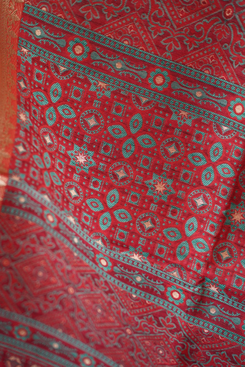 semi chanderi saree PC17889