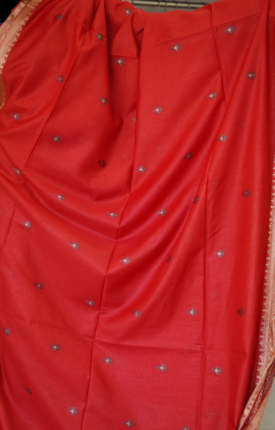 semi chanderi saree PC17889