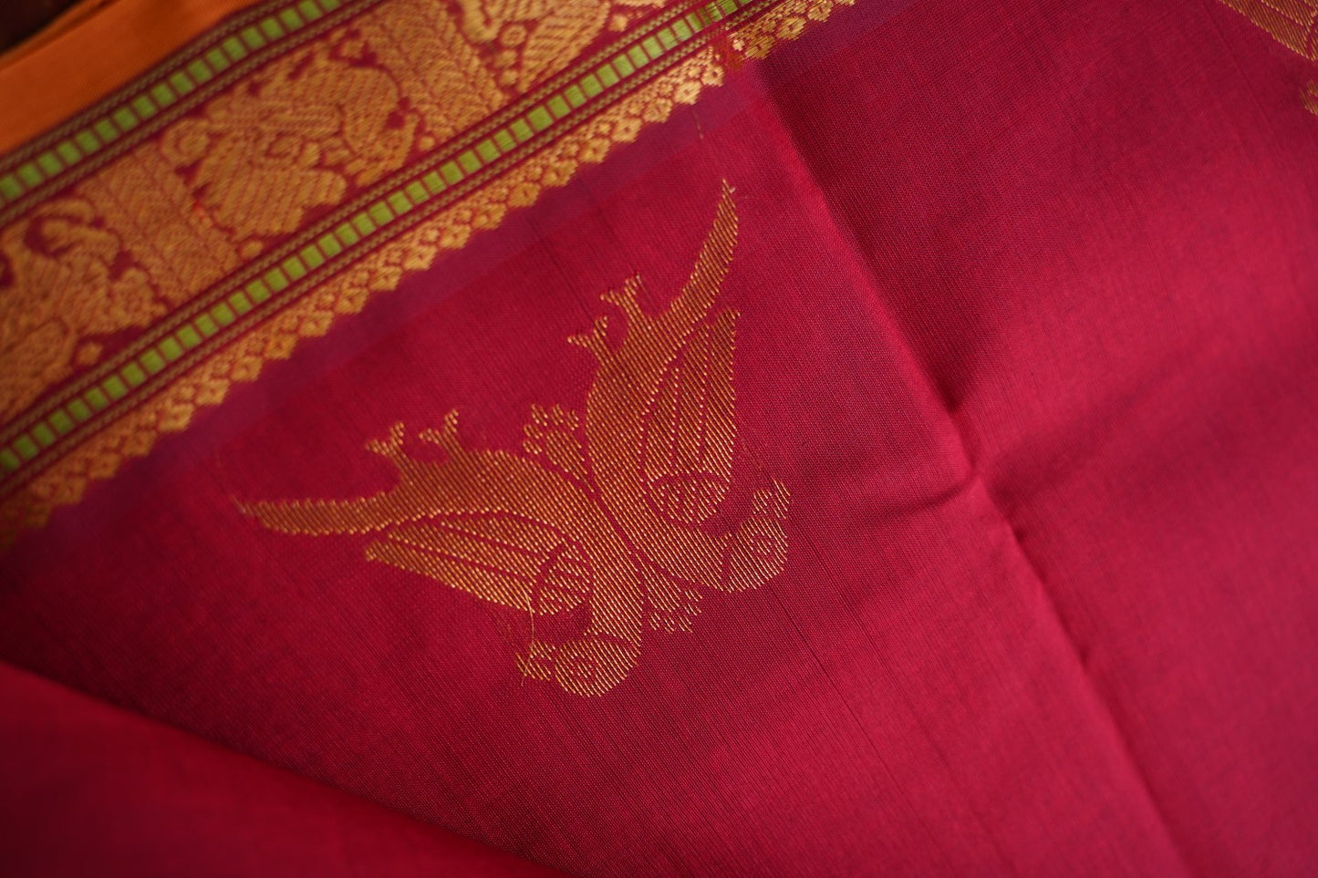 Kanchi Handloom Silk Cotton Saree PC17073