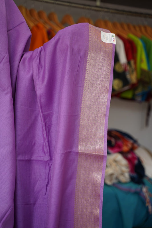 semi chanderi saree PC17911