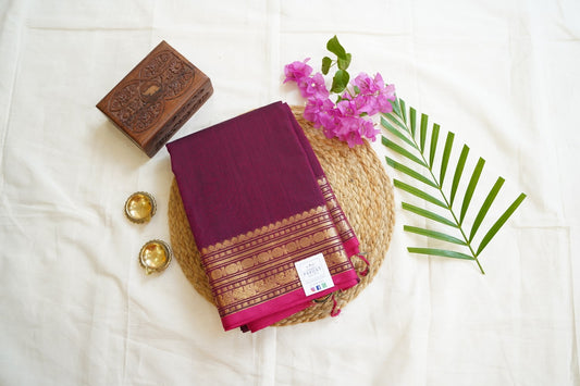 Kanchi handloom Cotton Saree PC14377