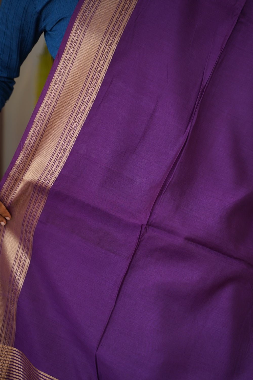 semi chanderi saree PC17914