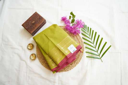 Kanchi handloom Cotton Saree PC14395