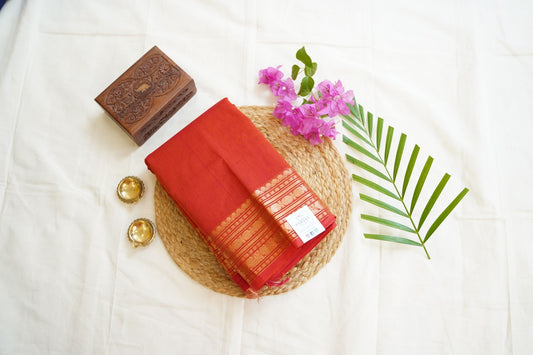 Kanchi handloom Cotton Saree PC14402