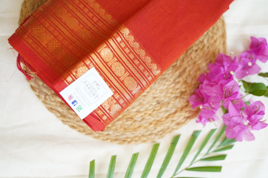 Kanchi handloom Cotton Saree PC14402