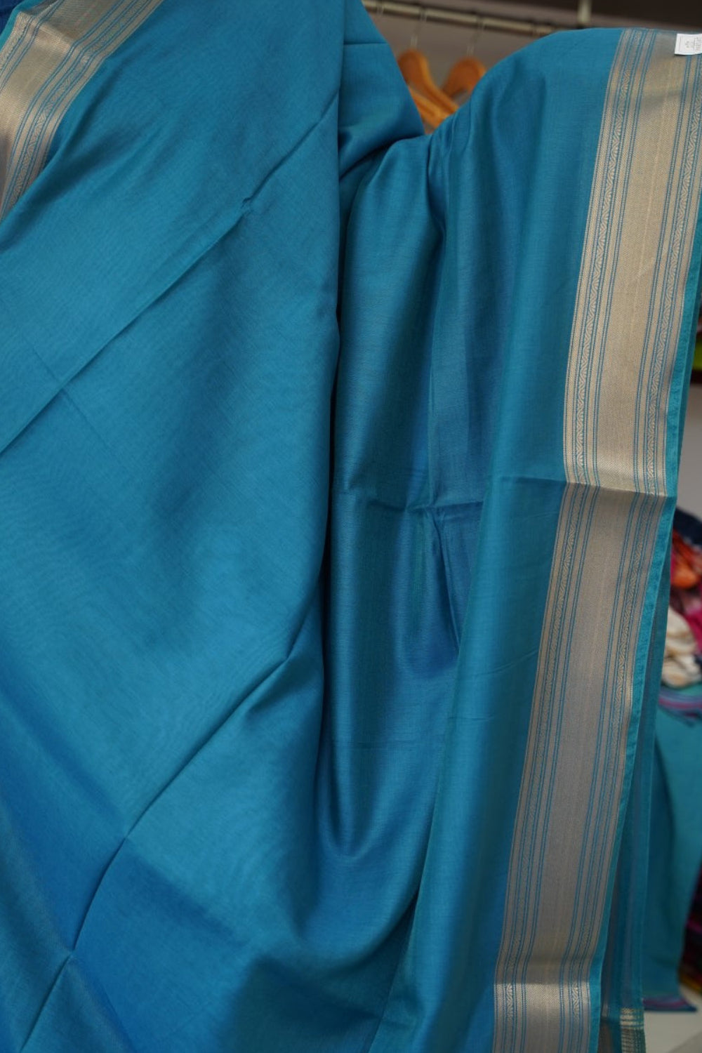 semi chanderi saree PC17916
