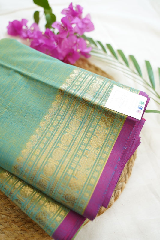 Kanchi handloom Cotton Saree PC14392