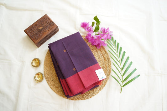 Kanchi handloom Cotton Saree PC14404