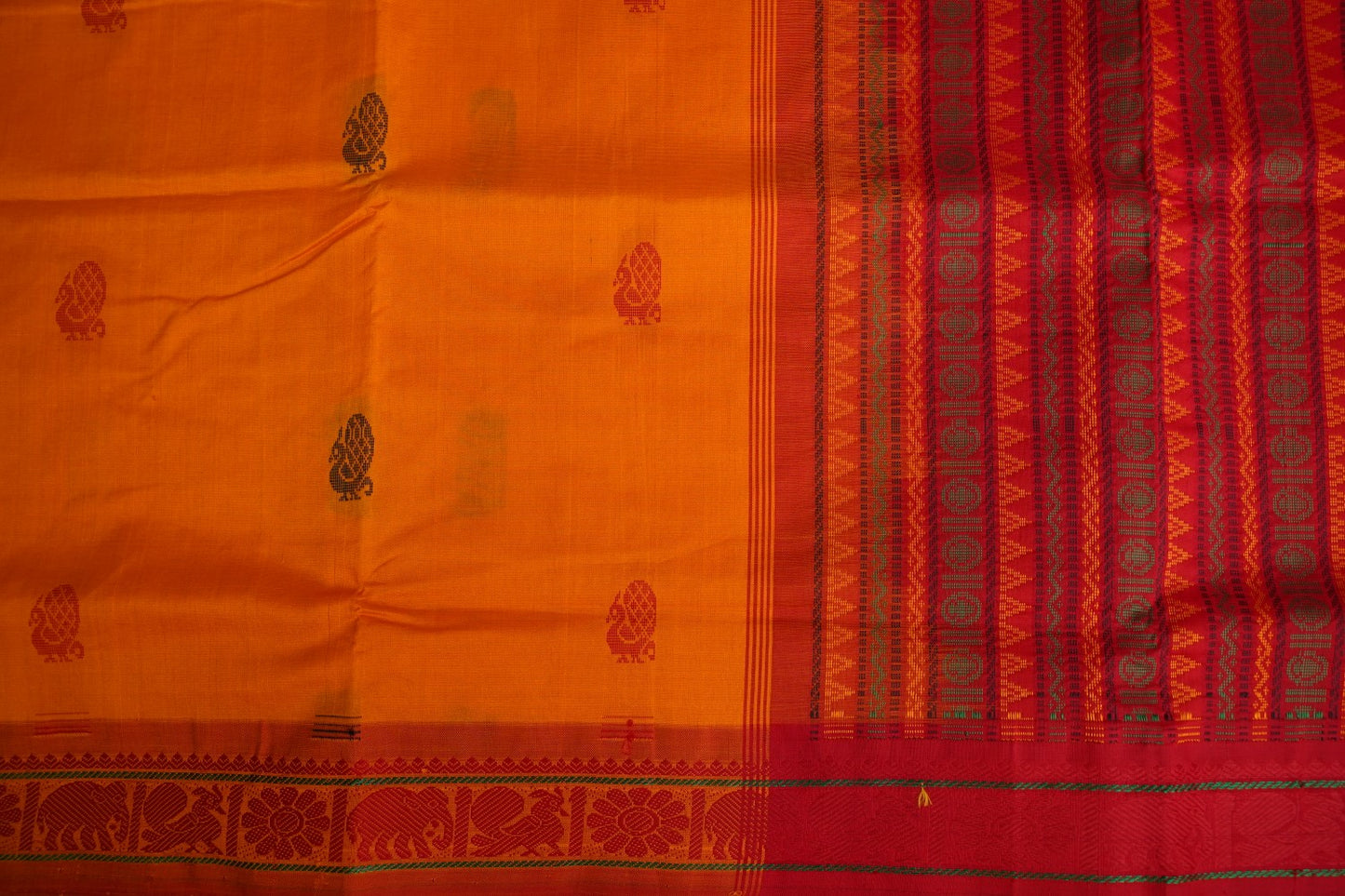 Kanchi Semi Silk Cotton Saree PC16021