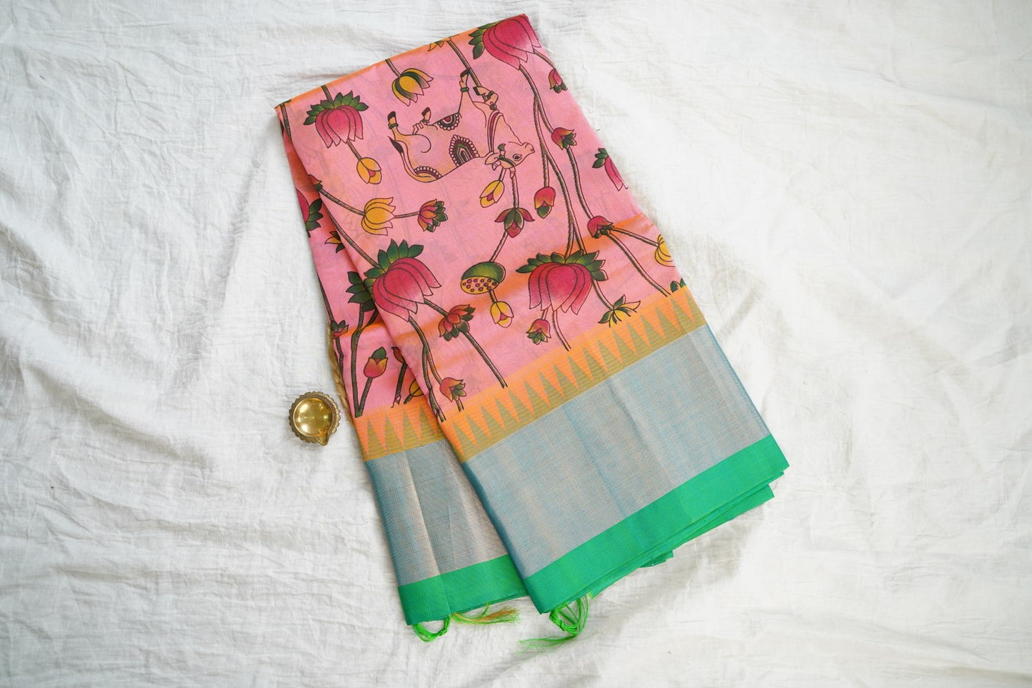Kanchi Handloom Silk Cotton Saree PC15536