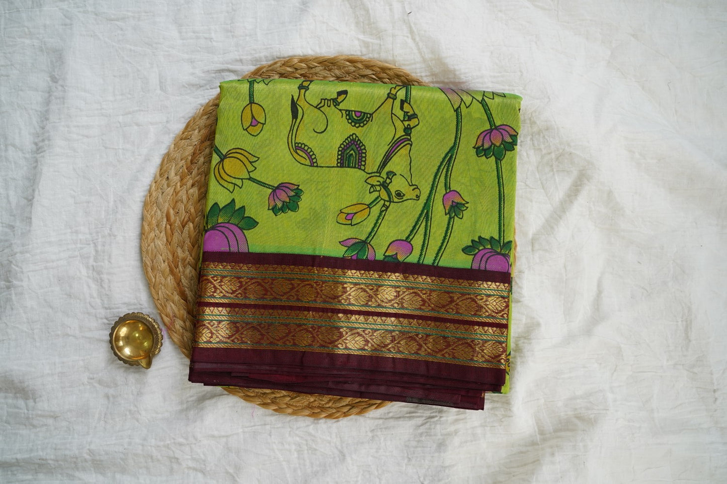 Kanchi Handloom Silk Cotton Saree PC15177