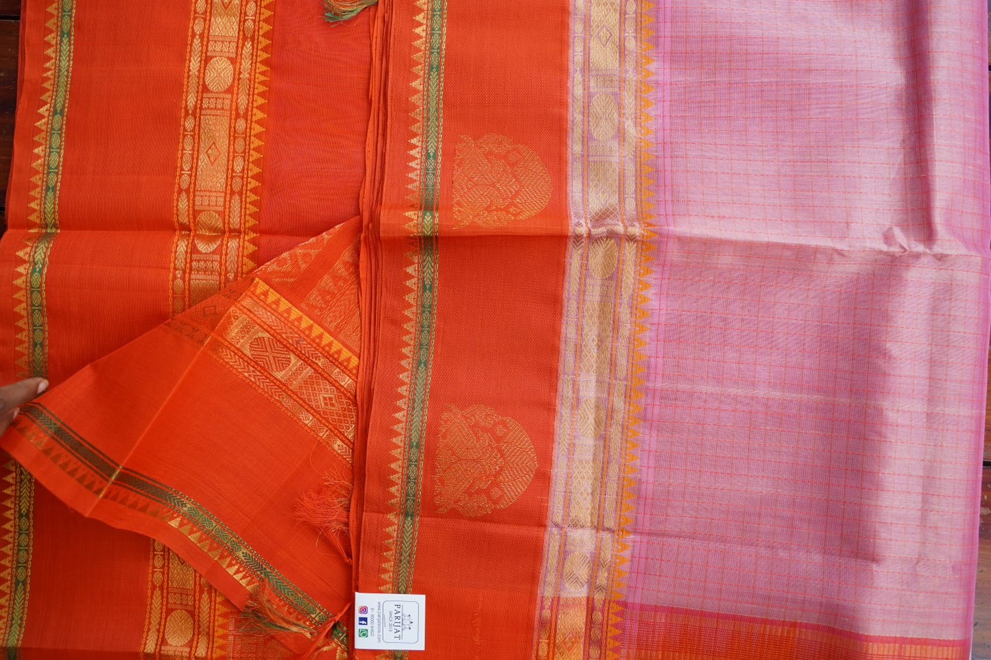 Kanchi Handloom Silk Cotton Saree PC17062