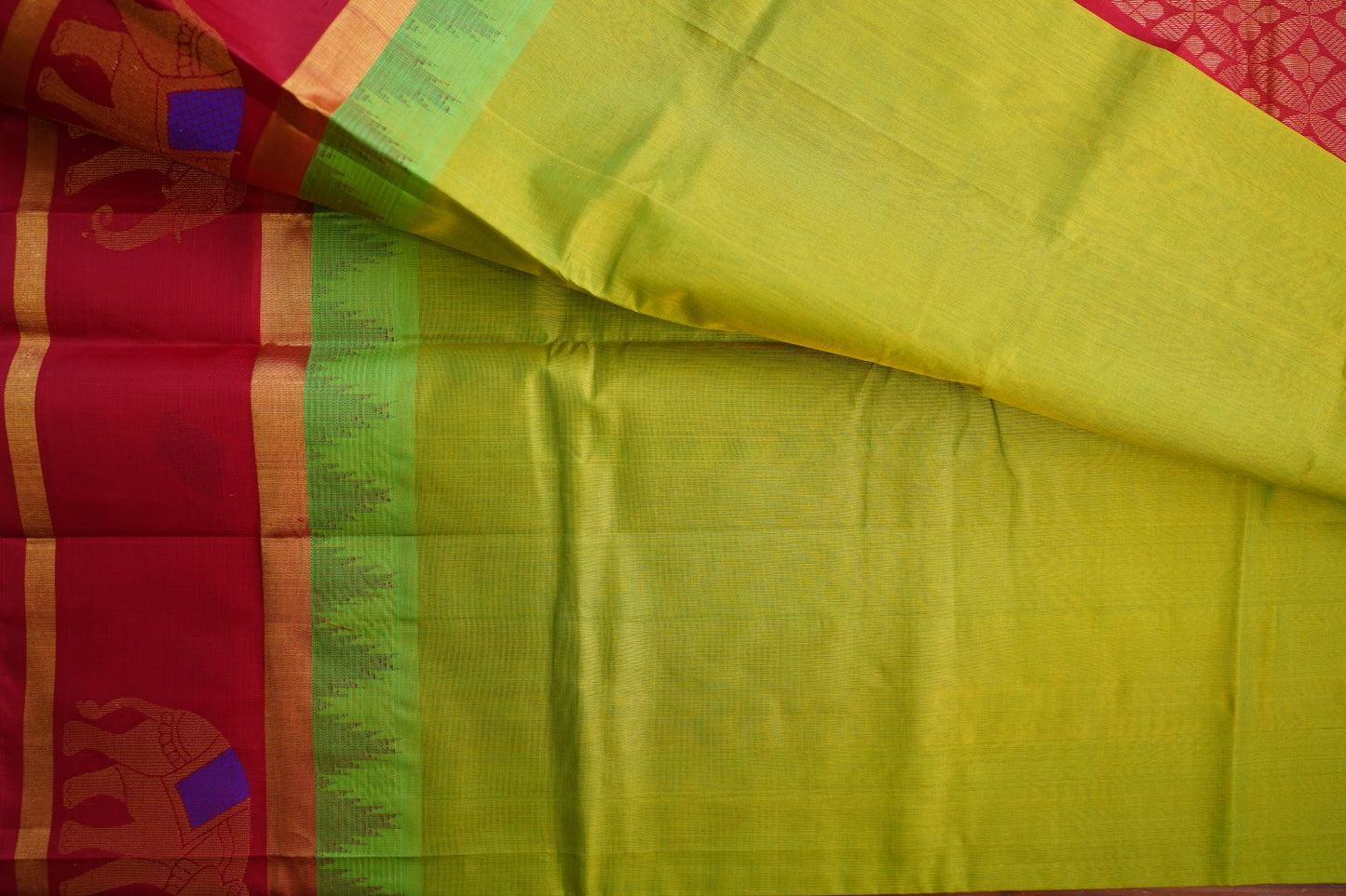 Kanchi Handloom Silk Cotton Saree PC17068