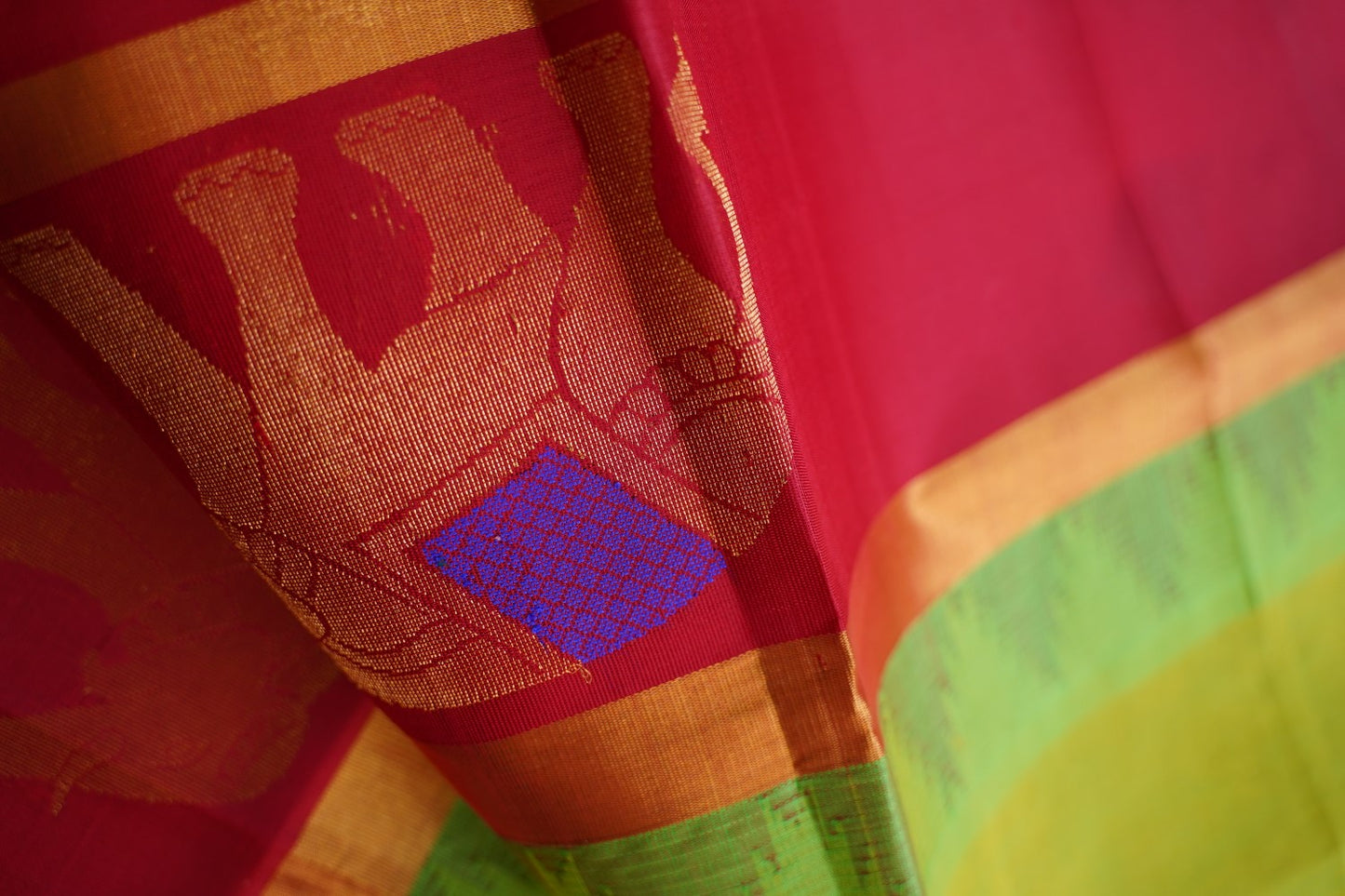 Kanchi Handloom Silk Cotton Saree PC17068