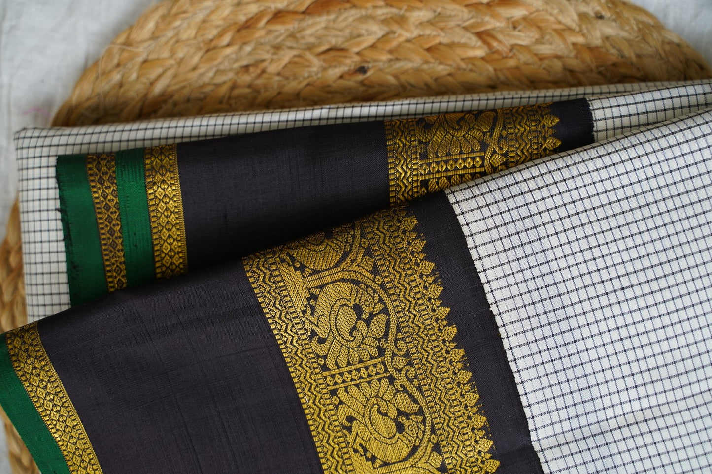 Pure Kanchi Silk Saree pc16014