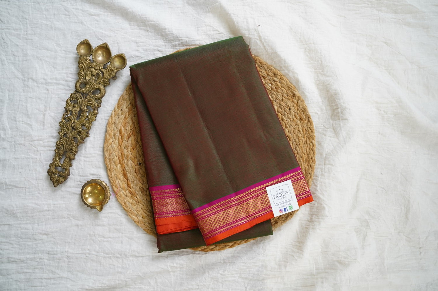Pure Kanchi Silk Saree PC16006