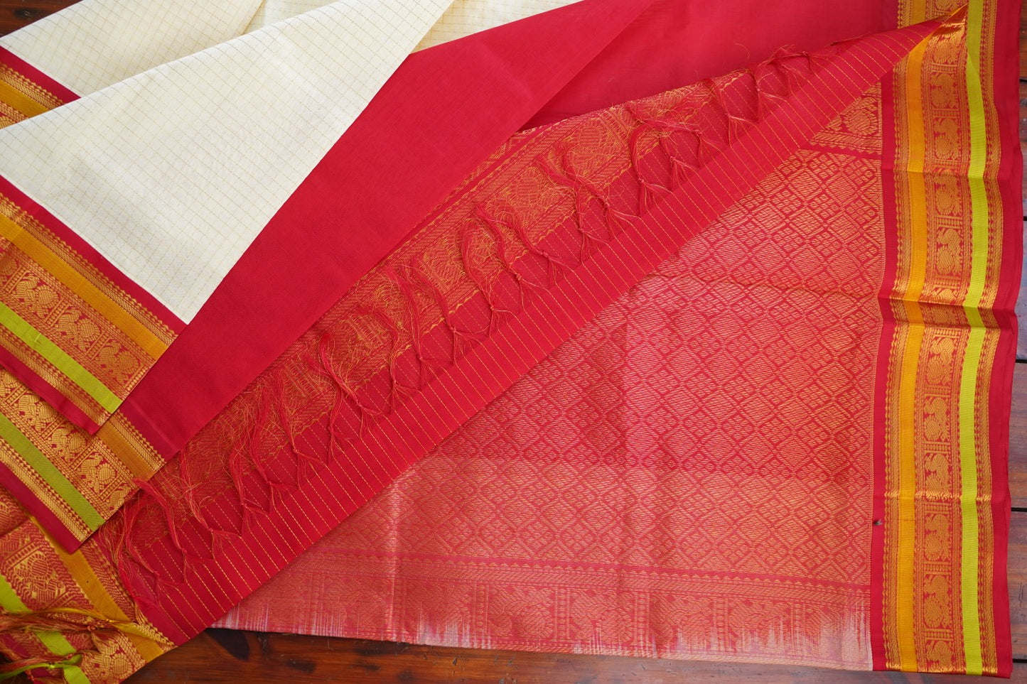 Kanchi Handloom Silk Cotton Saree PC17067