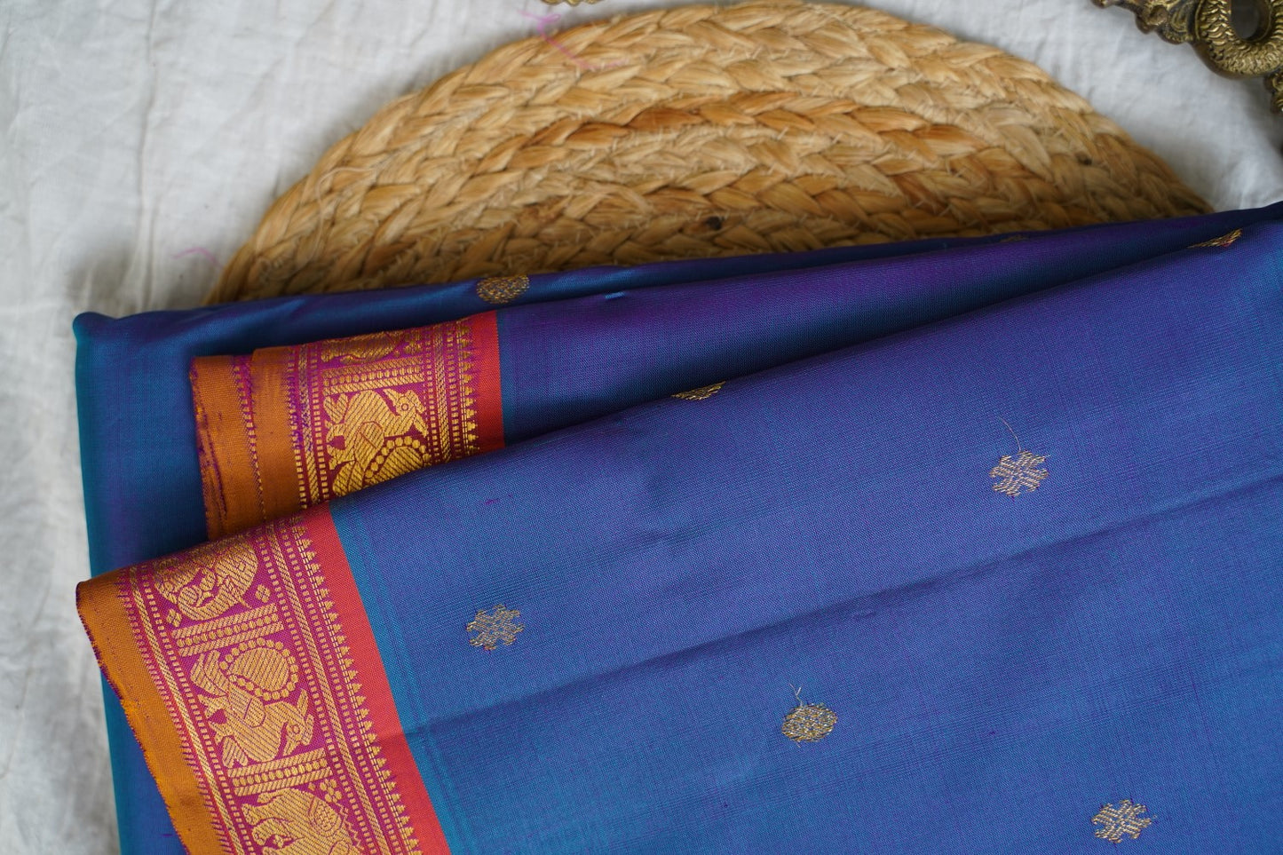 Pure Kanchi Silk Saree PC16007