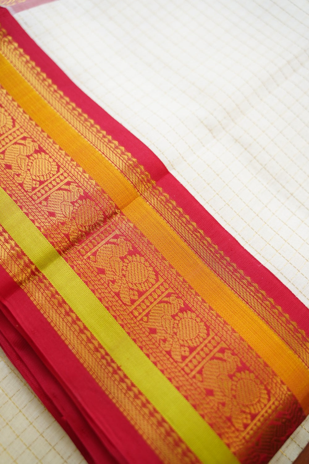 Kanchi Handloom Silk Cotton Saree PC17067