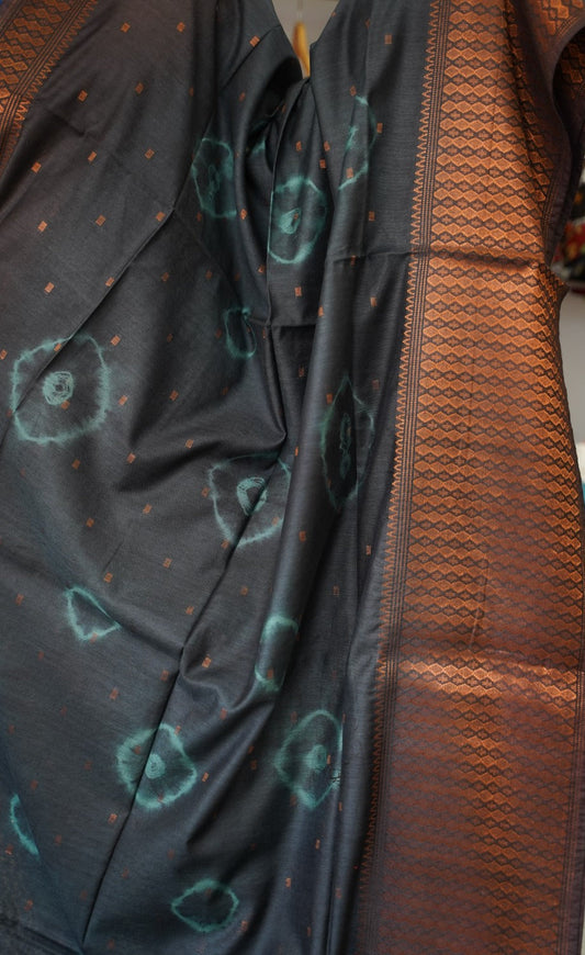 Semi linen saree PC17901