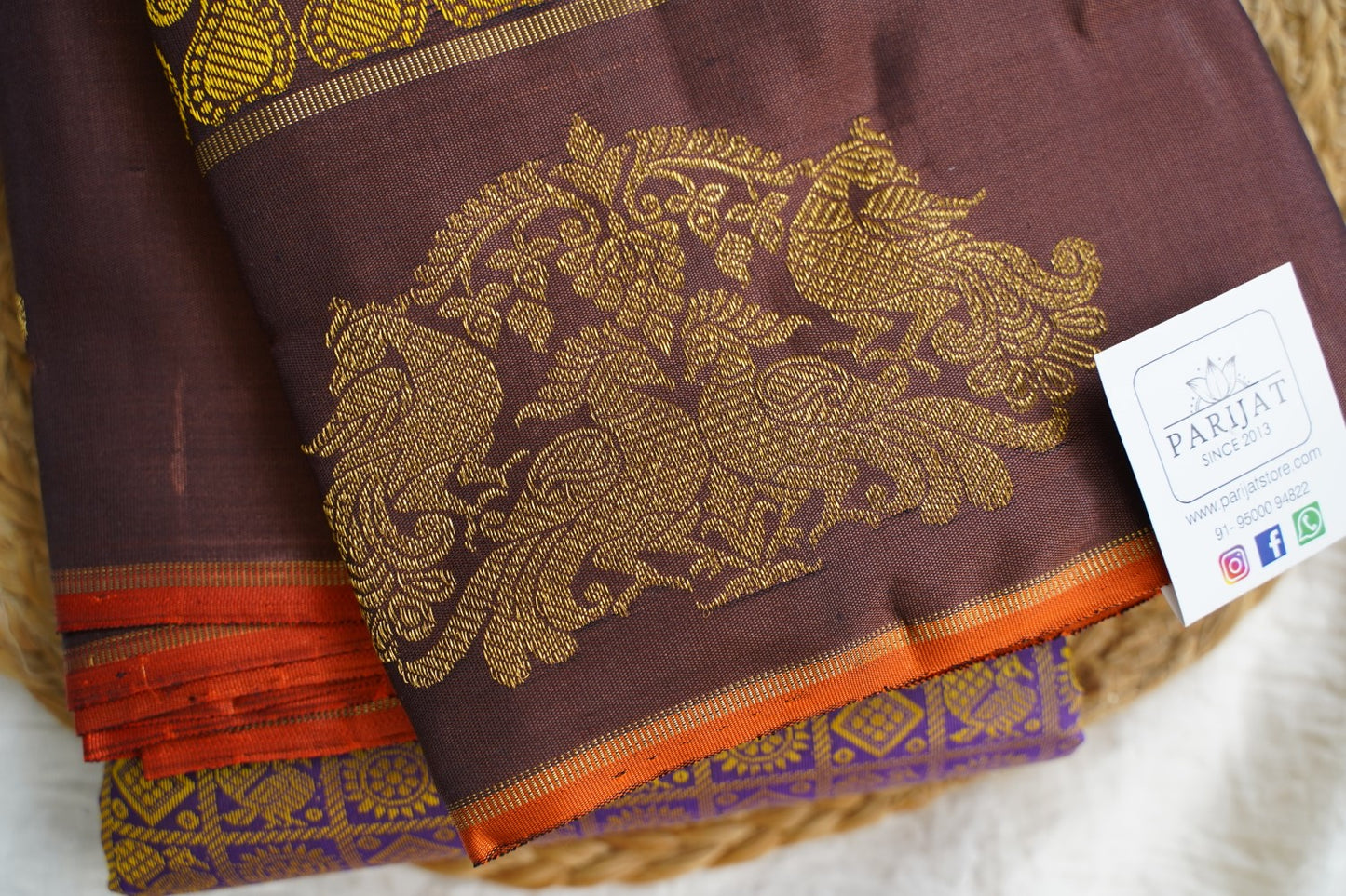 Pure Kanchi Silk Saree PC16019