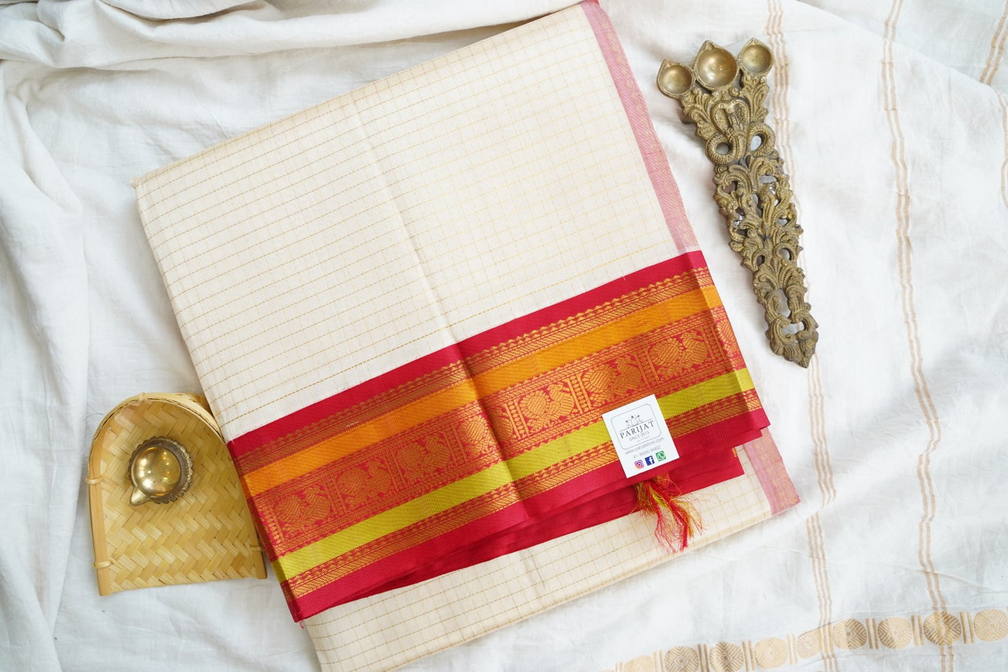 Kanchi Handloom Silk Cotton Saree PC17067