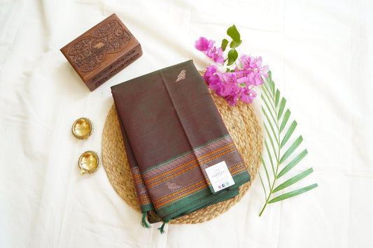 Kanchi handloom Cotton Saree PC14383