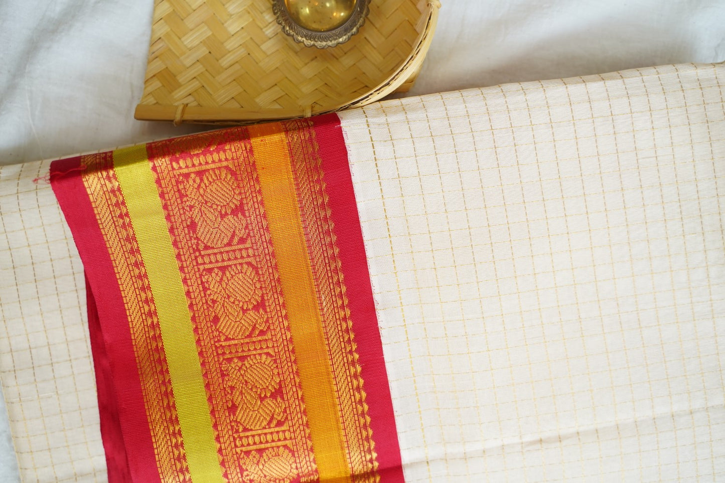 Kanchi Handloom Silk Cotton Saree PC17067