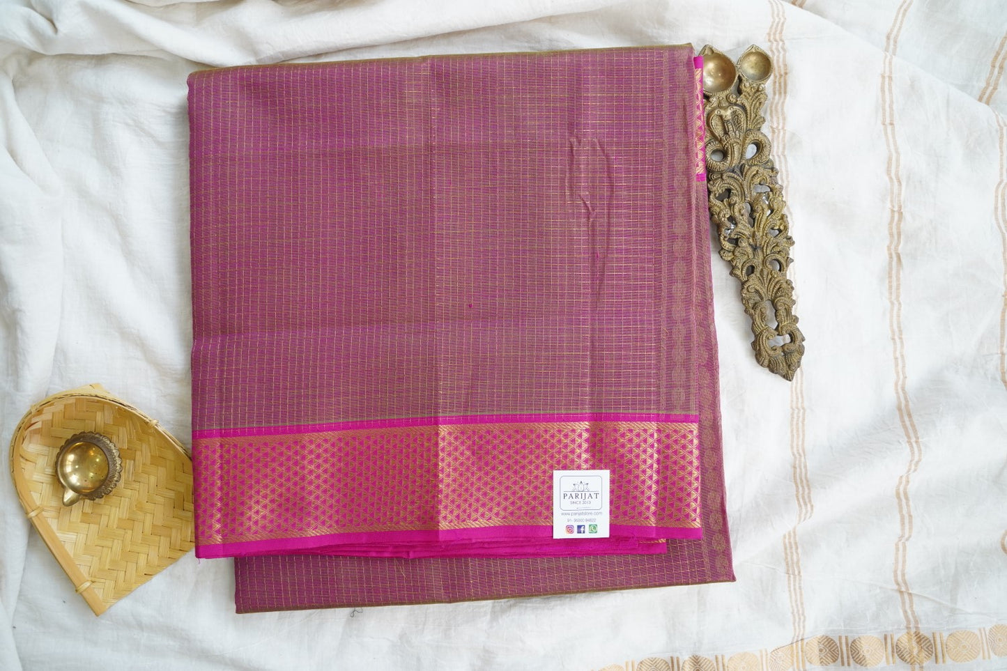 Kanchi Handloom Silk Cotton Saree PC17058