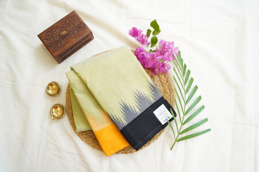 Kanchi handloom Cotton Saree PC14368