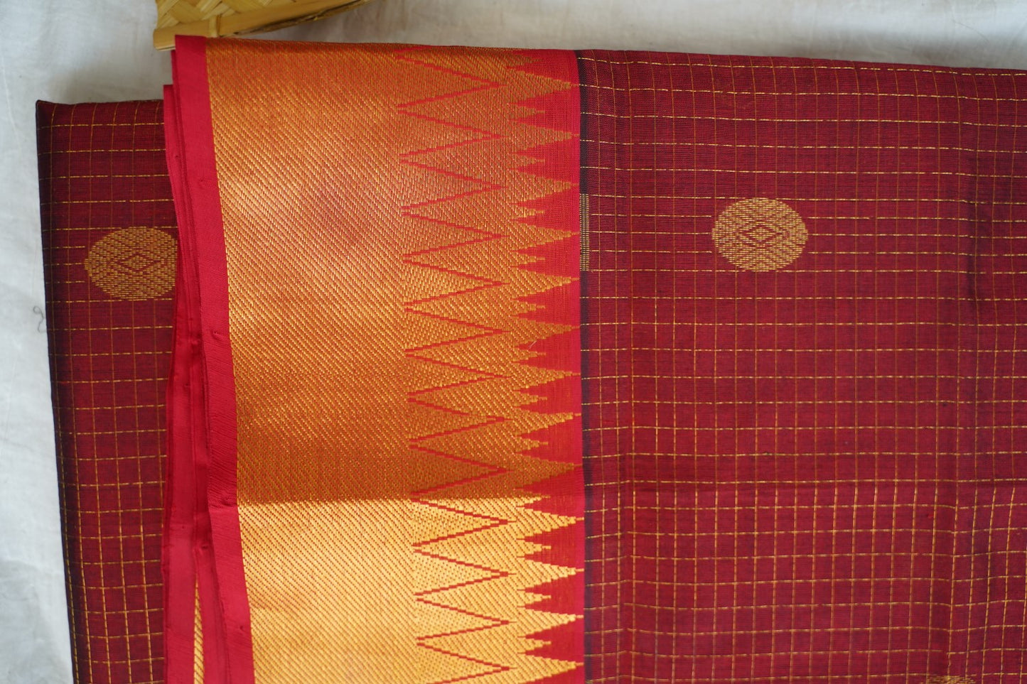 Kanchi Handloom Silk Cotton Saree PC17059