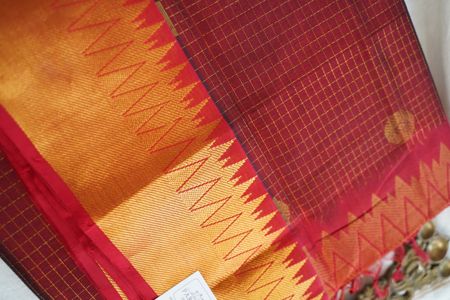 Kanchi Handloom Silk Cotton Saree PC17059