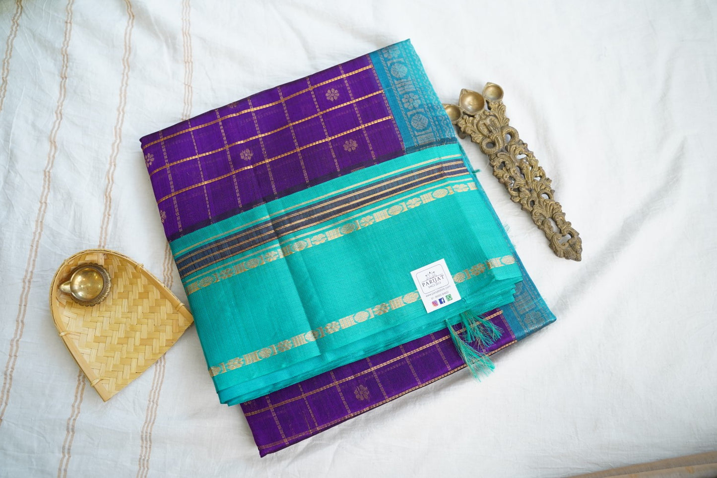 Kanchi Handloom Silk Cotton Saree PC17093