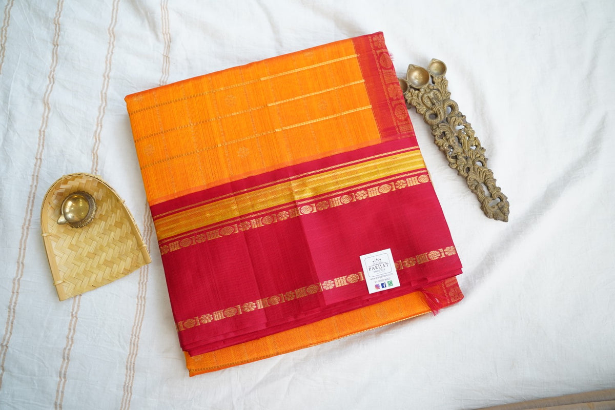 Kanchi Handloom Silk Cotton Saree PC17092