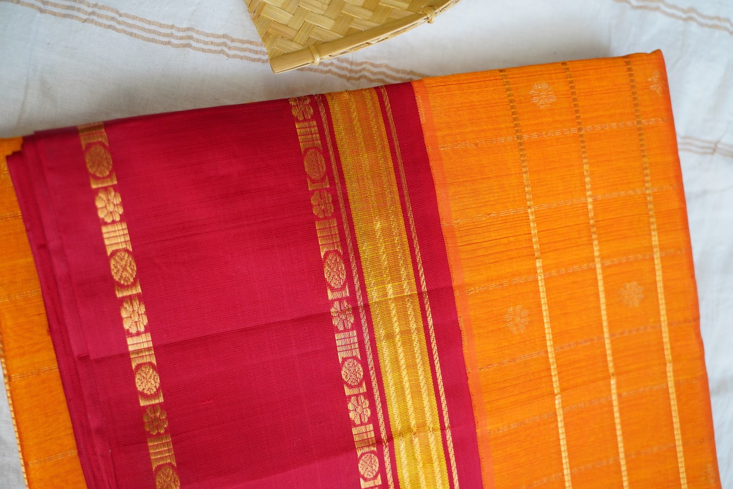 Kanchi Handloom Silk Cotton Saree PC17092